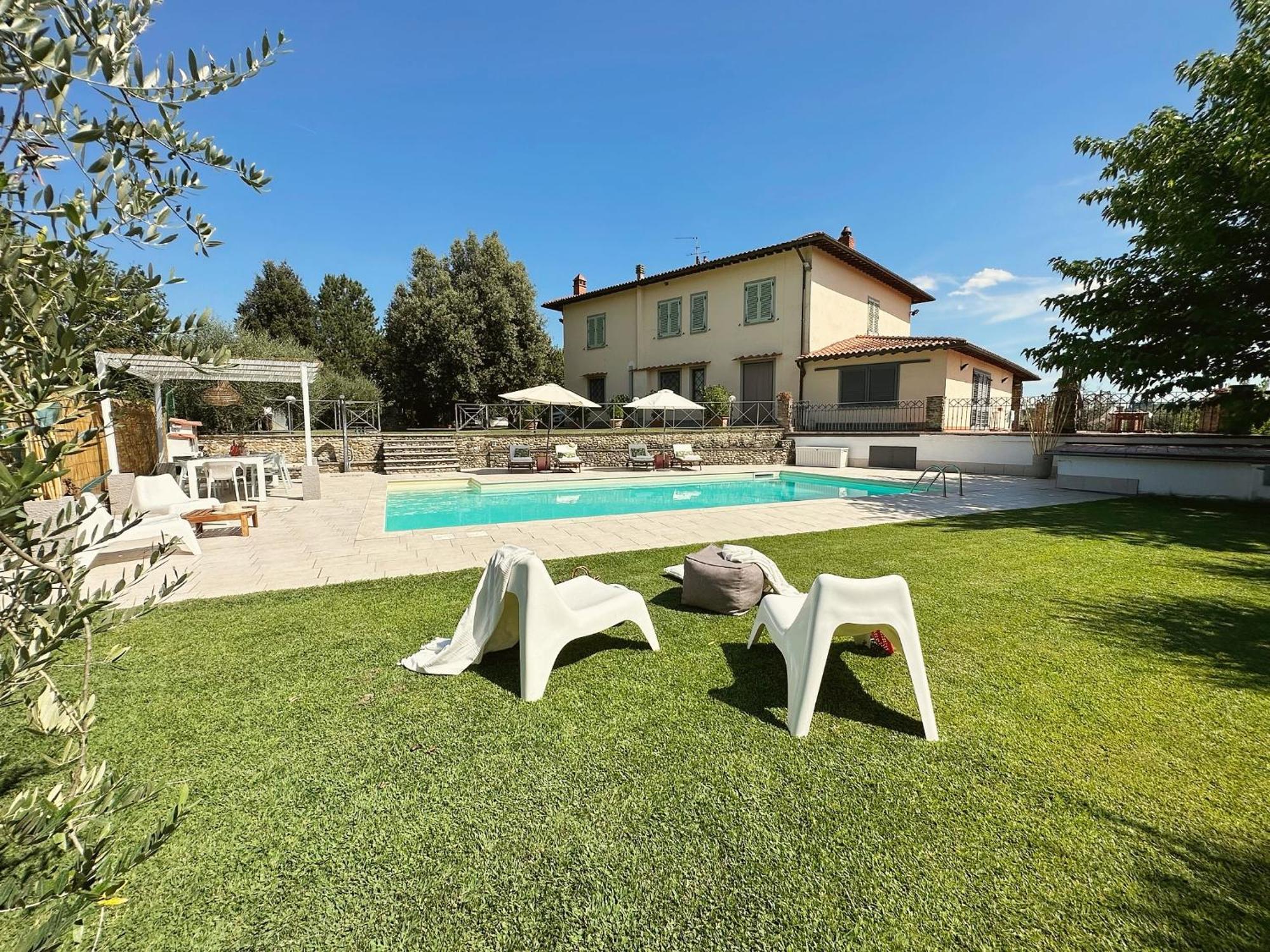 Villa Il Cipresso Terranuova Bracciolini Exteriör bild